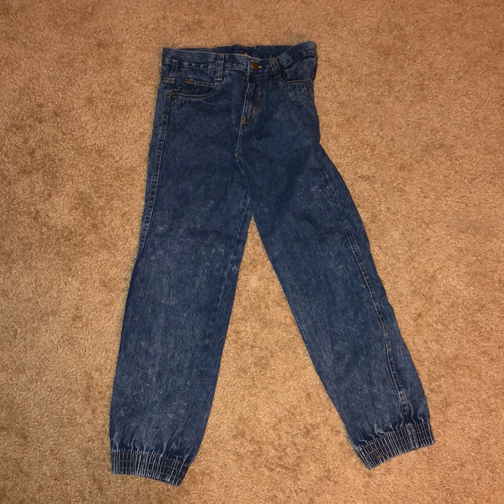 Jean joggers
